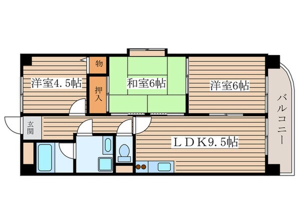 ベルフォール瑞穂の物件間取画像